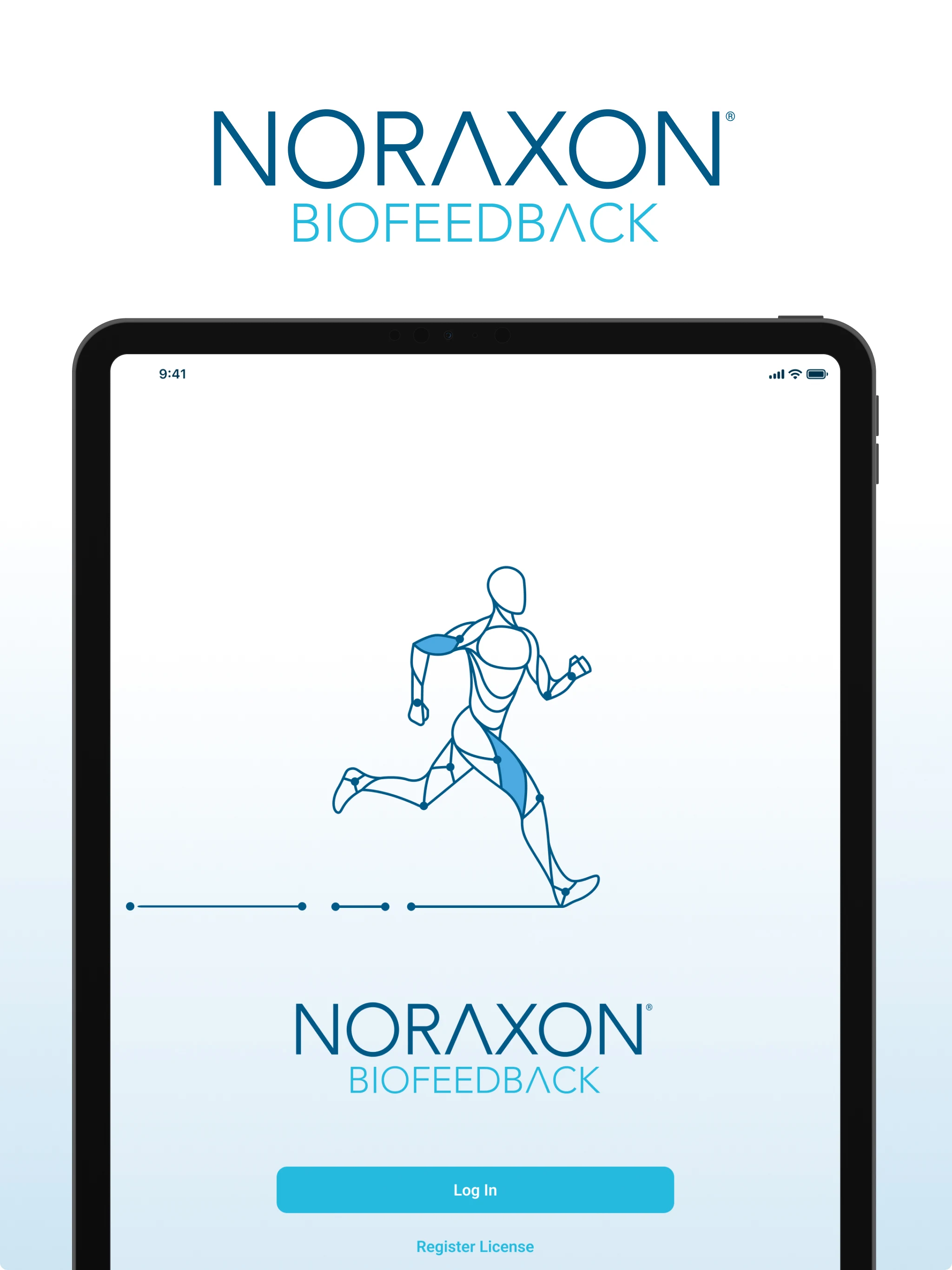 Noraxon Biofeedback screenshot